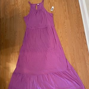 SOLD!!!!!!Pink Old Navy Maxi Dress